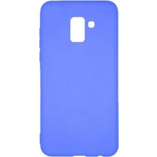 Силиконовый чехол Multicolor Samsung A6 (2018) A600 (синий)