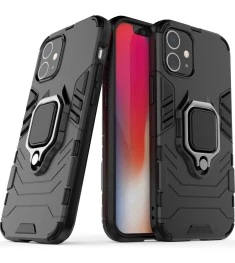 Бронь-чехол Ring Armor Case Apple iPhone 12 Mini (Чёрный)