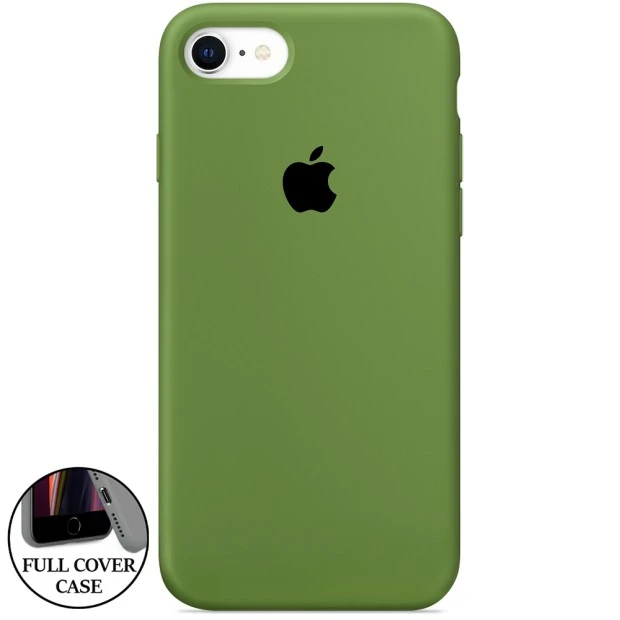 Силикон Original Round Case Apple iPhone 7 / 8 (46) Deep Green