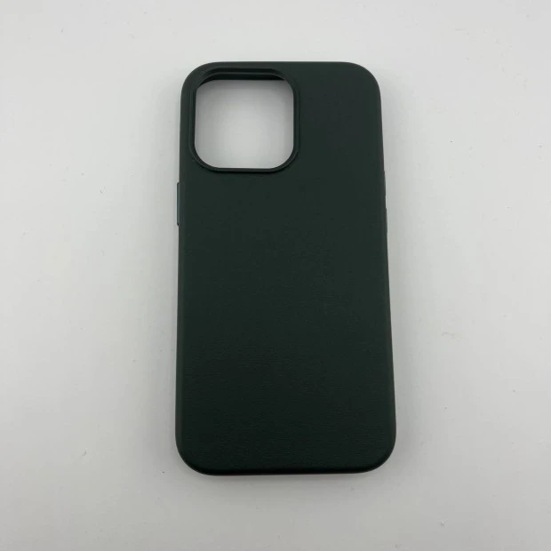 Чохол WAVE Premium Leather Edition з MagSafe для iPhone 13 Pro (Sequoia Green)