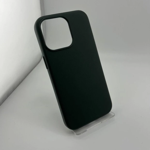 Чохол WAVE Premium Leather Edition з MagSafe для iPhone 13 Pro (Sequoia Green)