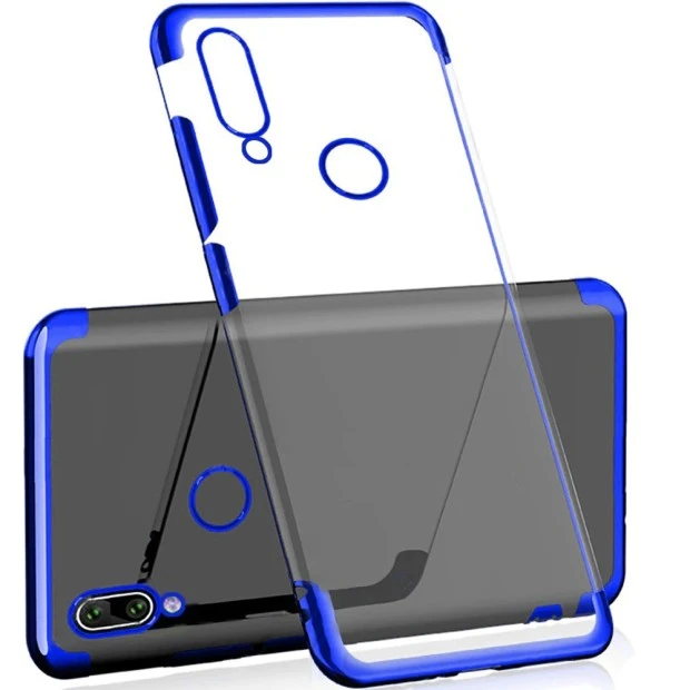 Силиконовый чехол UMKU Line Xiaomi Redmi Note 7 (синий)