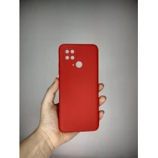 Силикон Original ShutCam Xiaomi Redmi 10C (Тёмно-красный)