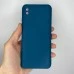 Силіконовий Original 360 чохол для Xiaomi Redmi 9A (ShutCam) (Темно-блакитний)