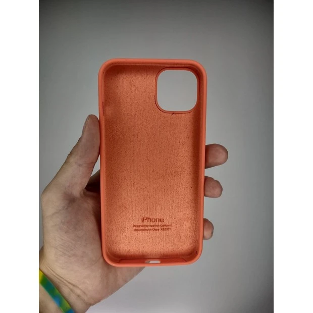 Силикон Original Round Case Apple iPhone 13 (Grapefruit)