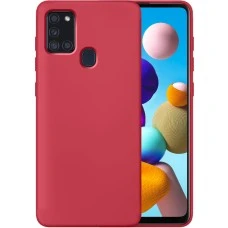 Cиликон Original 360 Case Samsung Galaxy A21S (Клубничный)