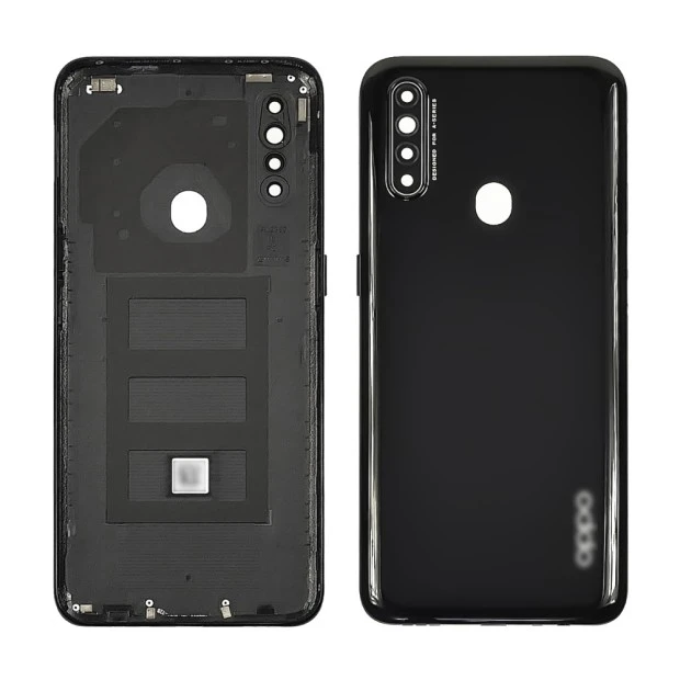 Задняя крышка для Oppo A31 Mystery Black чёрная