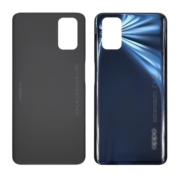 Задняя крышка для Oppo A52 Twilight Black чёрная