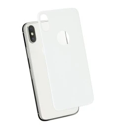 Защитное стекло 5D Fanny Apple iPhone XS Max White (на заднюю сторону)