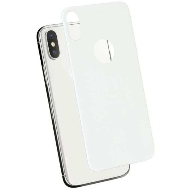 Стекло 5D Fanny Apple iPhone XS Max White (на заднюю сторону)
