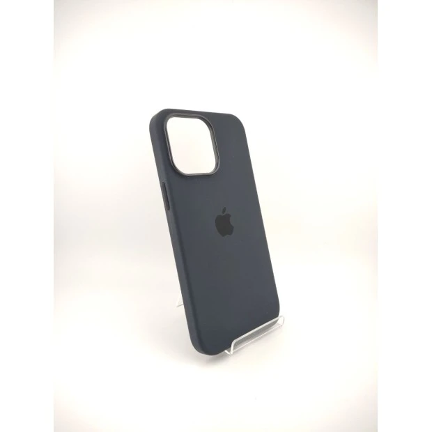 Силіконовий чохол з MagSafe для Apple iPhone 14 Pro Max (кольору Midnight).