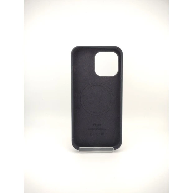 Силіконовий чохол з MagSafe для Apple iPhone 14 Pro Max (кольору Midnight).