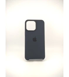 Силіконовий чохол з MagSafe для Apple iPhone 14 Pro Max (кольору Midnight).
