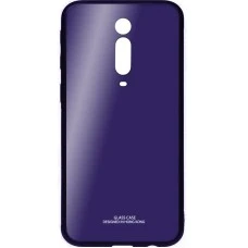 Накладка Glass Case Xiaomi Redmi Mi9T / K20 Pro (Фиолетовый)