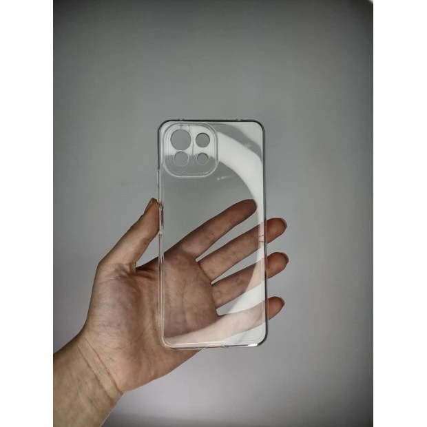 Силіконовий чохол WS Xiaomi Mi 11 Lite (ShutCam) (Прозорий)