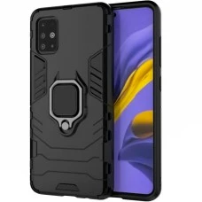 Бронь-чехол Ring Armor Case Samsung Galaxy A51 (2020) (Чёрный)