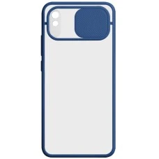 Накладка Totu Curtain Xiaomi Redmi 9A (Тёмно-синий)