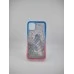 Силіконовий чохол Soft Sparkles для Apple iPhone 11 (блакитний  /  рожевий)