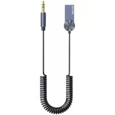 USB адаптер Bluetooth приймач Walker BTA-710 USB3.0 - 3.5 мм (Чорний)