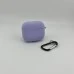 Чохол для навушників Full Silicone Case with Microfiber Apple AirPods 3 (71) Light Glycine
