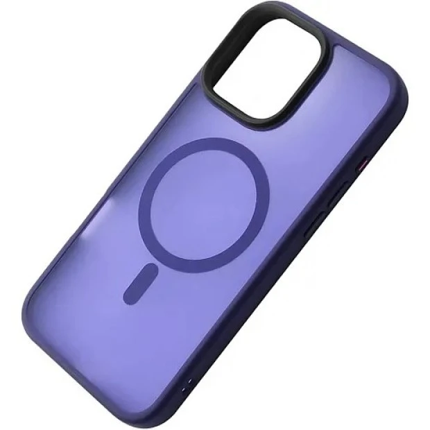 Чохол WAVE Matte Insane Case з MagSafe для iPhone 16 Pro (Середньо-синій)