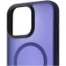 Чохол WAVE Matte Insane Case з MagSafe для iPhone 16 Pro (Середньо-синій)