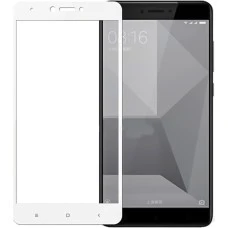 Захисне скло 5D Standard для Xiaomi Redmi Note 4x Біле
