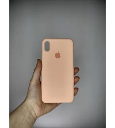 Силикон Original Case Apple iPhone XS Max (Grapefruit)