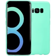 Силикон SMTT Samsung Galaxy S8 (Бирюзовый)