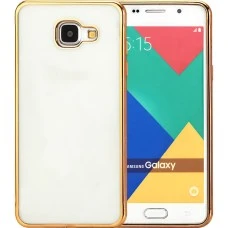 Силикон UMKU Line Samsung A3 (2016) A310 (Золотой)
