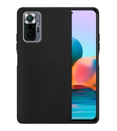 Силикон Original 360 Case Xiaomi Redmi Note 10 Pro / Note 10 Pro Max (Чёрный)