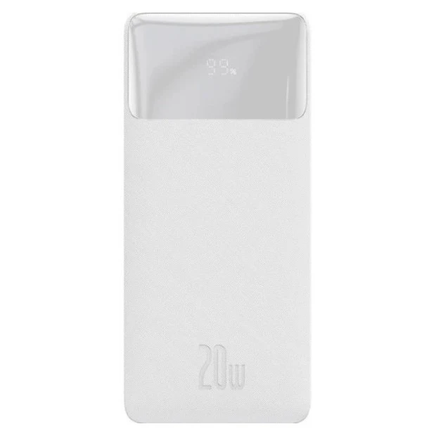 Павербанк Baseus Bipow Overseas 30000mAh 20W (PPBD050402) (Білий)