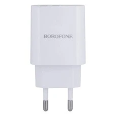 СЗУ-адаптер USB Borofone BA58A Mighty PD 3.0 (Белый)