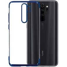 Силиконовый чехол UMKU Line Xiaomi Redmi Note 8 Pro (Синий)