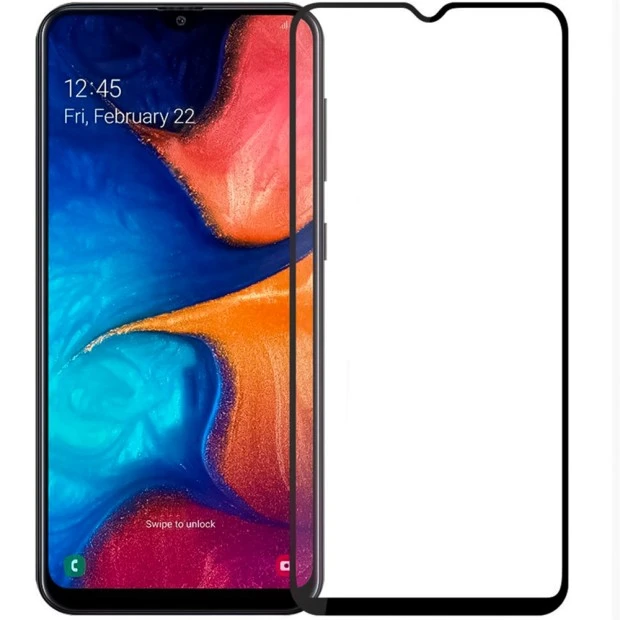 Стекло 3D Samsung Galaxy A20 (2019) Black