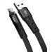 USB-кабель Moxom MX-CB08 (Lightning) (Чёрный) USB-кабель Moxom MX-CB08 (Lightning) (Чёрный)