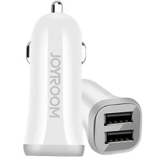 АЗУ-адаптер Joyroom C-M216 2USB 3.1A (Белый)