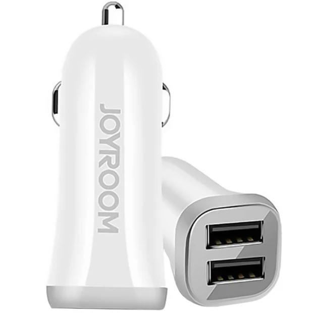 АЗУ-адаптер Joyroom C-M216 2USB 3.1A (Белый)