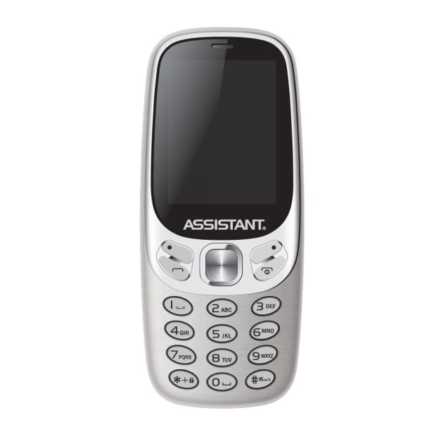 Телефон Assistant AS-203 (Silver)