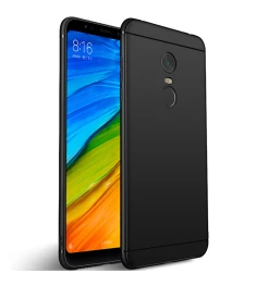 Силикон Cafele Xiaomi Redmi 5 Plus (черный)