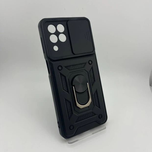 Бронь-чехол Ring Serge Armor Case Samsung Galaxy M53 (ShutCam) (Чёрный)