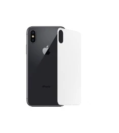 Защитное стекло 5D Apple iPhone XS Max White (на заднюю сторону)