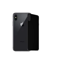 Захисне скло 5D Apple iPhone XS Max Black (на задню сторону)