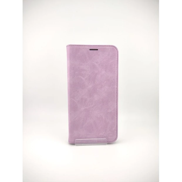 Чехол-книжка Leather Elegant Xiaomi Redmi Note 13 Pro 5G (Тёмная фиалка)