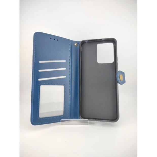Чохол-книжка Leather Book Gallant для Xiaomi Redmi Note 12 4G (Синій)