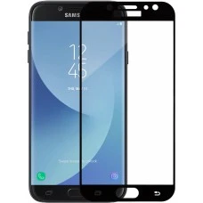 Стекло 5D Japan HD Samsung Galaxy J7 (2017) J730 Black