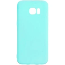 Силиконовый чехол iNavi Color Samsung Galaxy S7 (Бирюзовый)