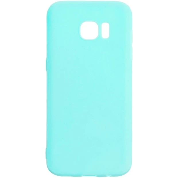 Силиконовый чехол iNavi Color Samsung Galaxy S7 (Бирюзовый)