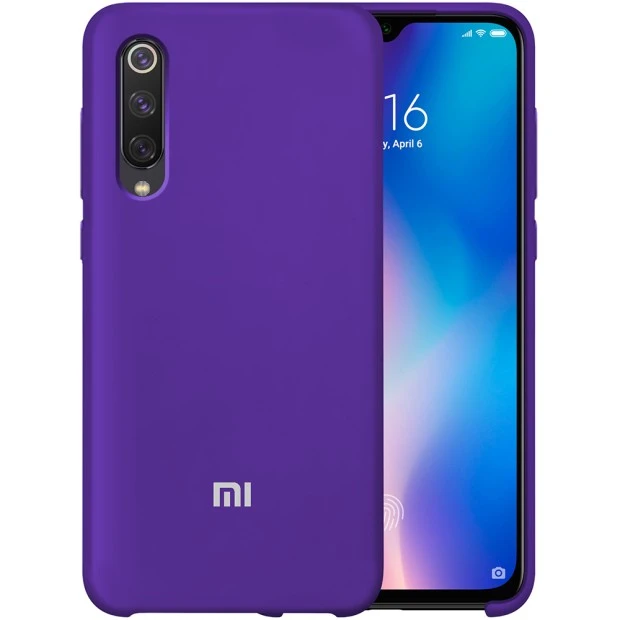 Силиконовый чехол Original Case Xiaomi Mi9 SE (Фиолетовый)