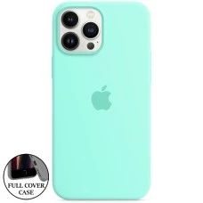 Силикон Original Round Case Apple iPhone 13 Pro Max (21) Turqouise